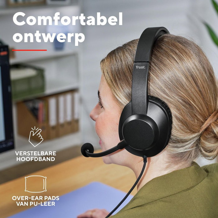 Casque Trust 25460 Noir