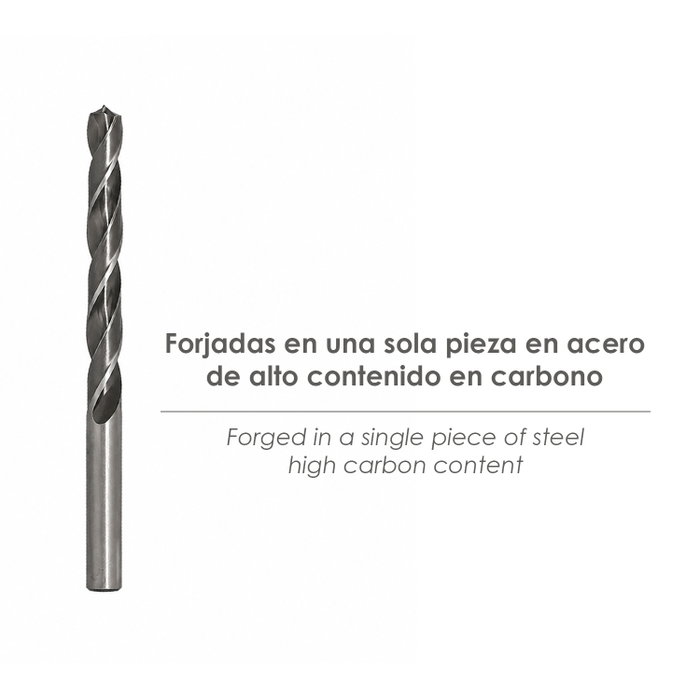 WOLFPACK LINEA PROFESIONAL Mèche spirale bois et plastique 3,00 mm WOLFPACK LINEA PROFESIONAL Mèche spirale bois et plastique 3,00 mm
