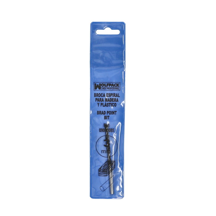 WOLFPACK LINEA PROFESIONAL Mèche spirale bois et plastique 3,00 mm WOLFPACK LINEA PROFESIONAL Mèche spirale bois et plastique 3,00 mm
