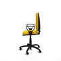 PIQUERAS Y CRESPO Chaise de bureau Aýna Jaune avec mécanisme de contact permanent