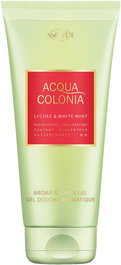 4711 Acqua Colonia Gel Douche Hydratant Corps Parfum Lychee & White Mint 200 ml - Tous types de peau