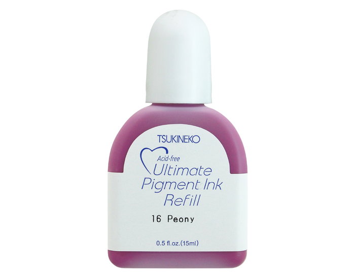 Tsukineko Recharge d'encre VERSACOLOR Peonía opaca 15ml Tsukineko Recharge d'encre VERSACOLOR Peonía opaca 15ml