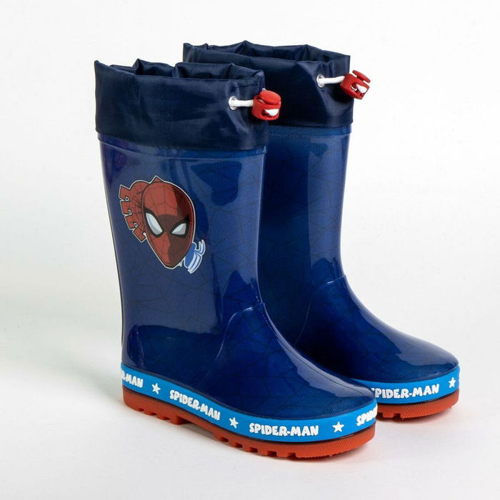 Bottes en Caoutchouc pour Enfants Spider-Man Bleu foncé