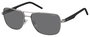 Polaroid PLD-2042-S-FAE-Y2 Lunettes de soleil rectangulaires rutenium