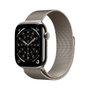 Apple Watch Series 11 GPS + Cellular 46mm Titane Naturel avec bracelet Milanese Loop S/M