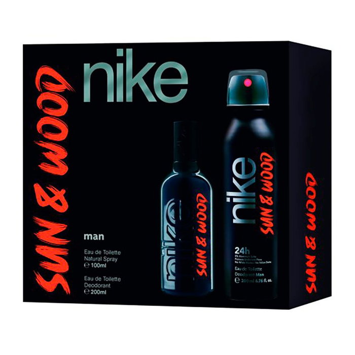 Nike Man Sun & Wood Coffret Eau de toilette 100 ml + Déodorant spray 200 ml Nike Man Sun & Wood Coffret Eau de toilette 100 ml + Déodorant spray 200 ml