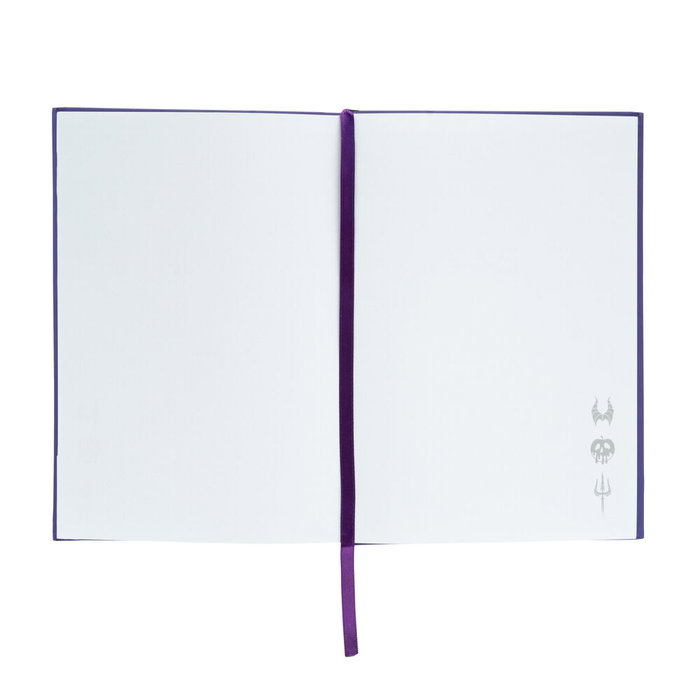 ERIK - Cahier A5 à couverture lenticulaire 3D Disney Villanas - 96 pages à pointillés, avec marque-page et poche intérieure