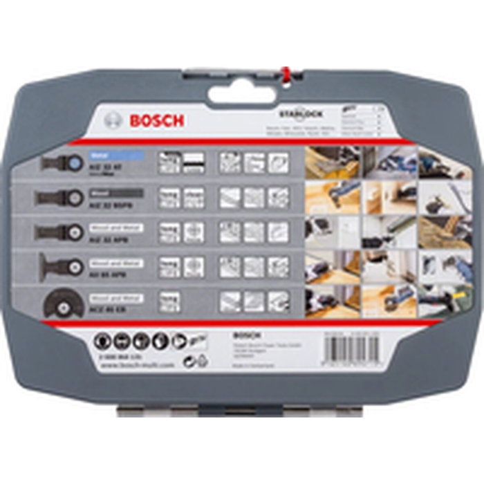 Bosch Professional Coffret 5 lames outils oscillant STARLOCK Best for cutting 2608664131 Bosch Professional Coffret 5 lames outils oscillant STARLOCK Best for cutting 2608664131