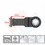 Bosch Professional Coffret 5 lames outils oscillant STARLOCK Best for cutting 2608664131