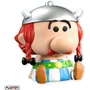 Plastoy - Tirelire Astérix Chibi Obélix en Plastique - Licence Officielle - Personnage Humoristique - Rangement Économies - Décoration Intérieure - 14 cm