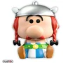 Plastoy - Tirelire Astérix Chibi Obélix en Plastique - Licence Officielle - Personnage Humoristique - Rangement Économies - Décoration Intérieure - 14 cm