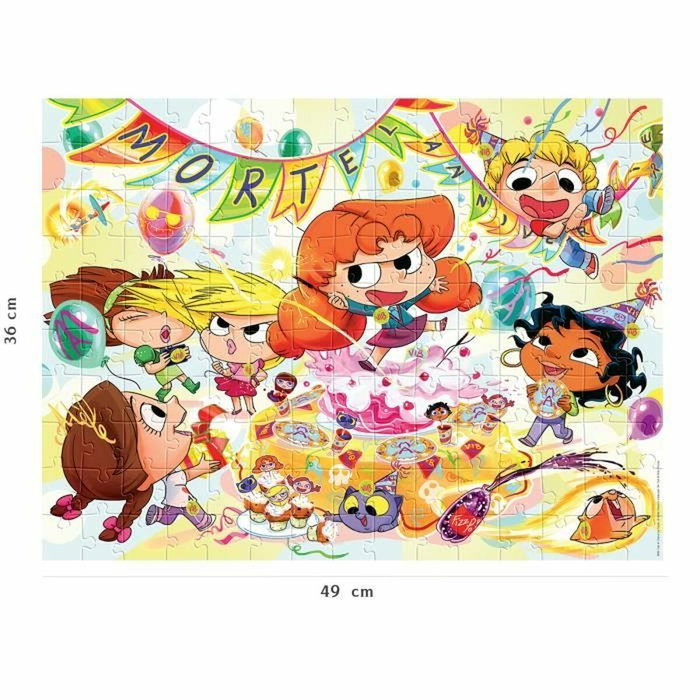 Nathan Puzzle Mortel Anniversaire Mortelle Adèle 150 pièces