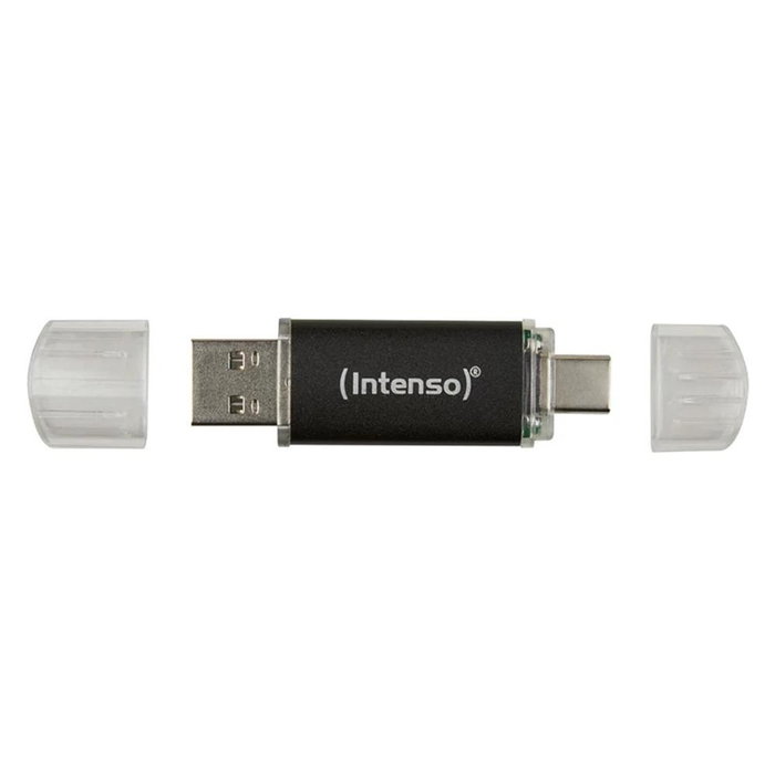 Intenso 3539492 Twist Line 256GB Clé USB 3.2 Type A+C 70 Mo/s Aluminium Intenso 3539492 Twist Line 256GB Clé USB 3.2 Type A+C 70 Mo/s Aluminium