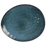 Home Deco Factory Plat en Grès Bleu NATURAL 28x23 cm