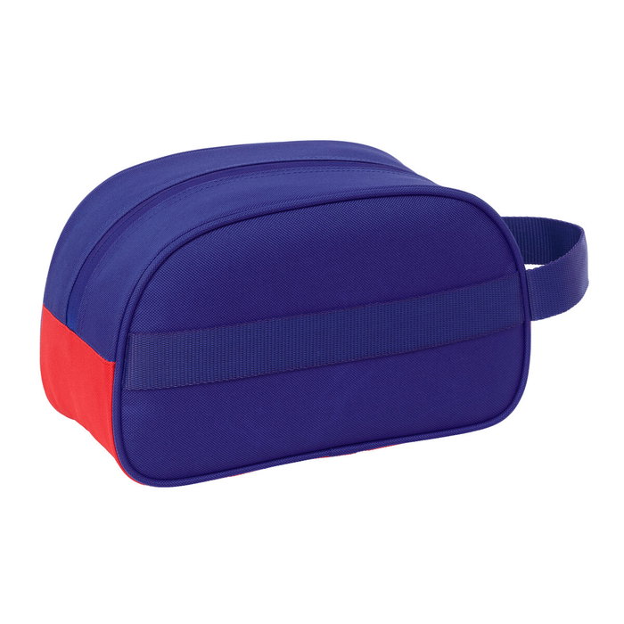Nécessaire de Voyage Atlético Madrid Bleu Blanc Rouge Sportif 26 x 15 x 12 cm