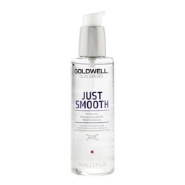 Goldwell Just Smooth - Huile capillaire lissante et anti-frisottis pour cheveux bouclés - Contrôle et brillance - 100 ml