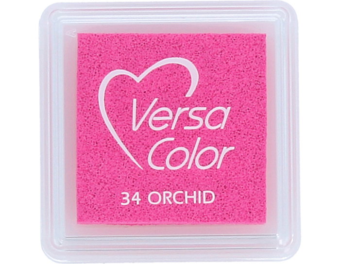 Tsukineko VERSACOLOR Tamponnette d'encre Orchidée mate 33x33mm Tsukineko VERSACOLOR Tamponnette d'encre Orchidée mate 33x33mm