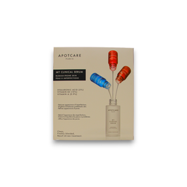 Apotcare Set Clinique My Clinical Serum - 3 Sérums Visage 10 ml : Vitamine B3 (Anti-Rougeurs), Vitamine A Rétinoïde (Anti-Rides), Acide Hyaluronique (Anti-Âge) - Pour Femmes