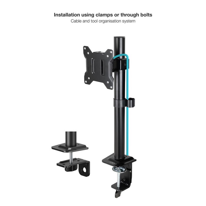 TooQ DB1130TN-B Support de table d'écran 17 à 32 pouces Noir