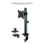 TooQ DB1130TN-B Support de table d'écran 17 à 32 pouces Noir