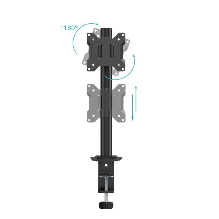 TooQ DB1130TN-B Support de table d'écran 17 à 32 pouces Noir