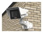Axis T94R01B Support d'angle en aluminium laqué pour fixation murale de caméras de surveillance intérieur/extérieur