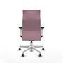 Piqueras Y Crespo Fauteuil de bureau Albacete, Rose, Mécanisme Synchrone