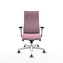 Piqueras Y Crespo Fauteuil de bureau Albacete, Rose, Mécanisme Synchrone