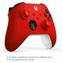 Microsoft Manette Xbox Sans Fil EP2-29936 Rouge et Blanc