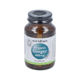 VIRIDIAN JENGIBRE RAIZ Racine de Gingembre 400mg 30 capsules