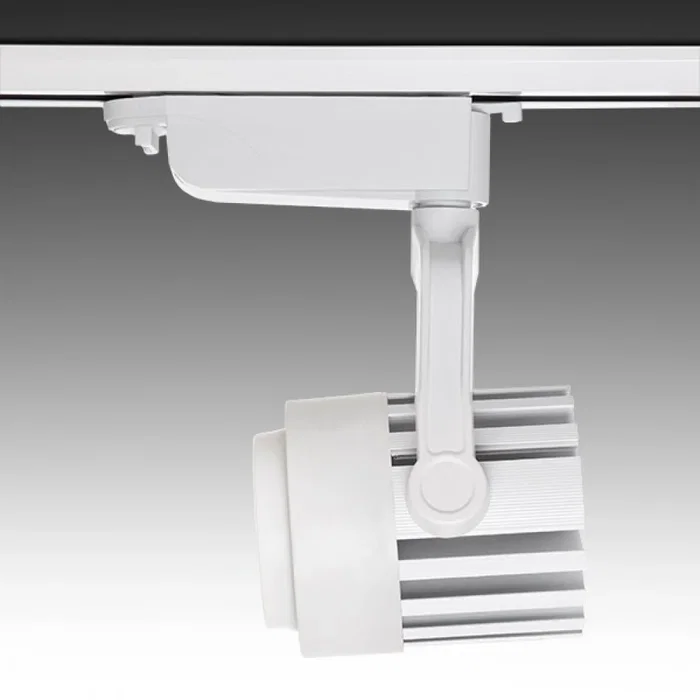 BX3 LIGHT Foco de Carril LED 'Faith' 30W 1872Lm 3000K Monofásique BX3-FC-D-30-WW, Pour Vitrine et Espace Commercial