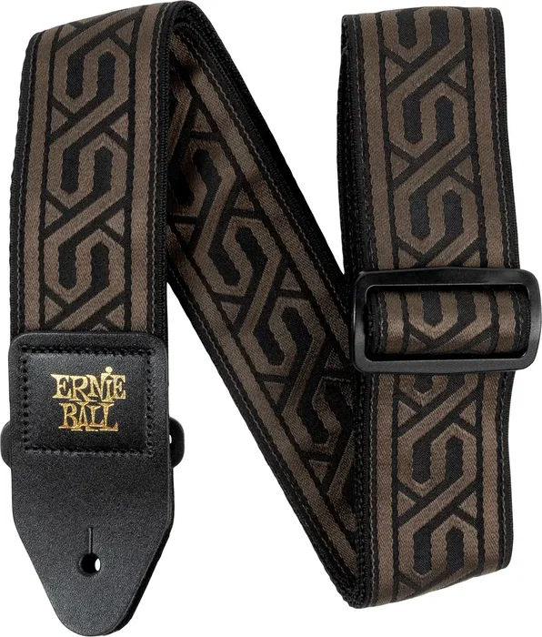 Ernie Ball Correa Eb Guit/ Bajo Jacquard Tribal Chain Sangle Guitare Basse Polipropylène Réglable 41-72 Pouces