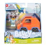 Moose Véhicule Basics Bluey avec Figurines Articulées - Modèles Surtis - Langues : Espagnol, Portugais - Age 3 Ans et Plus