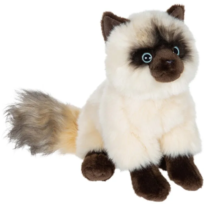 Gipsy Toys Peluche Chat Siamois de 28 cm