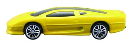 Maisto Jaguar XJ220 Fresh Metal Miniature Jaune 1:64
