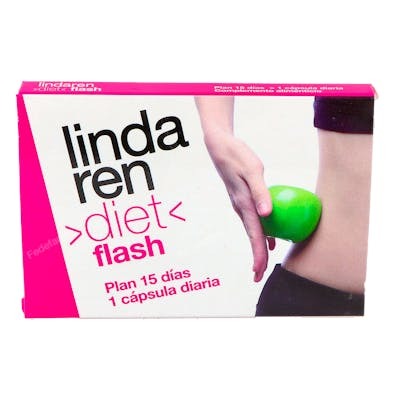 PLANTIS LINDAREN DIET FLASH 15 capsules PLANTIS LINDAREN DIET FLASH 15 capsules