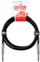 Cableworks Câble d'instrument Jack/Jack 1,5m - Mono, Noir, PVC