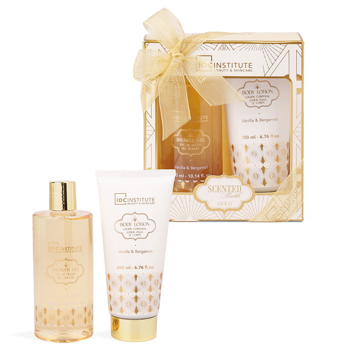 Idc Institute Coffret de Bain Parfumé Or (2 pièces) Scented Bath Gold
