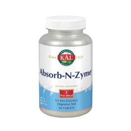 KAL Absorb-N-Zyme 90 comprimés