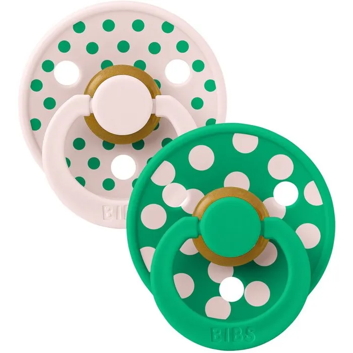 Bibs Sucette bébé BIBS Studio Colour Ronde T1 Petal Cactus - Pack de 2 Bibs Sucette bébé BIBS Studio Colour Ronde T1 Petal Cactus - Pack de 2