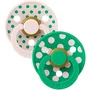 Bibs Sucette bébé BIBS Studio Colour Ronde T1 Petal Cactus - Pack de 2