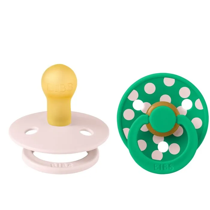 Bibs Sucette bébé BIBS Studio Colour Ronde T1 Petal Cactus - Pack de 2 Bibs Sucette bébé BIBS Studio Colour Ronde T1 Petal Cactus - Pack de 2