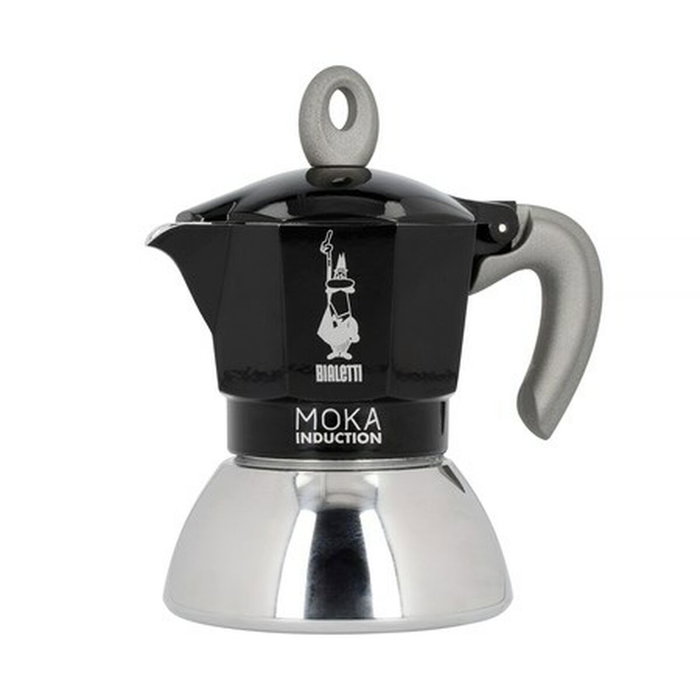 Bialetti Moka Induction Noir 2 Tasses 100 ml