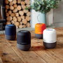 Veho MZ-S Enceinte Bluetooth Portable Sans Fil Puissante 5W - Autonomie 12h - Mode Jumelage - Blanc/Gris
