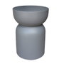 BigBuy Home Tabouret Bacoli Gris Ciment