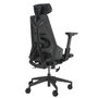Asus ROG Destrier Core noire, chaise de gaming ergonomique avec dossier en maille, 150 kg max.重量