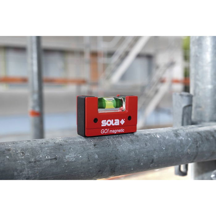 Niveau à Bulle SOLA GO! 68 mm Aluminium Plastique Niveau à Bulle SOLA GO! 68 mm Aluminium Plastique