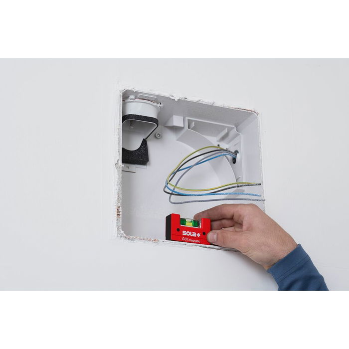 Niveau à Bulle SOLA GO! 68 mm Aluminium Plastique Niveau à Bulle SOLA GO! 68 mm Aluminium Plastique