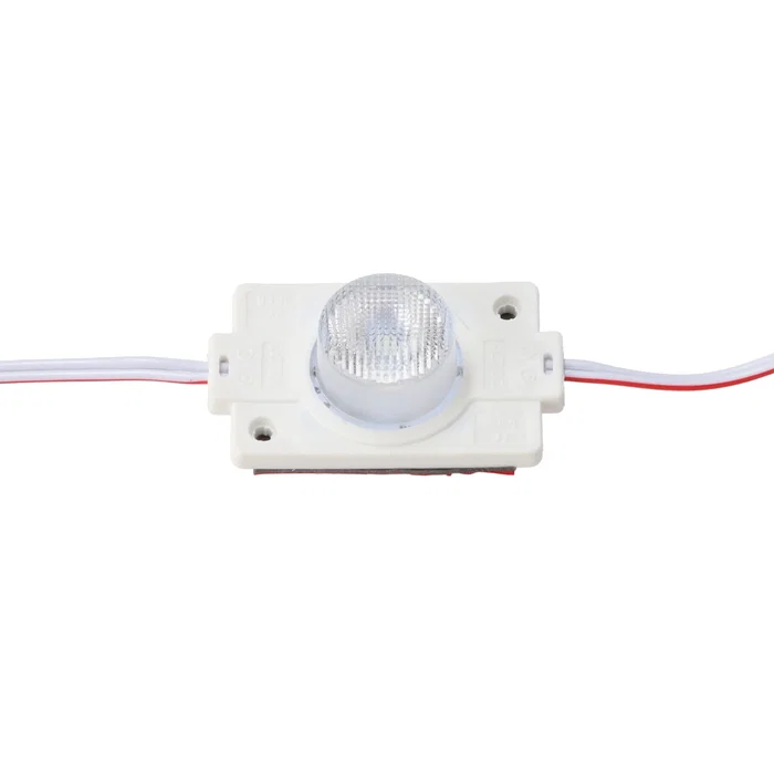 PRO Module LED SMD3030 2W 12V IP65 pour lettres lumineuses, enseignes et caissons lumière, 50 000h, intérieur/extérieur