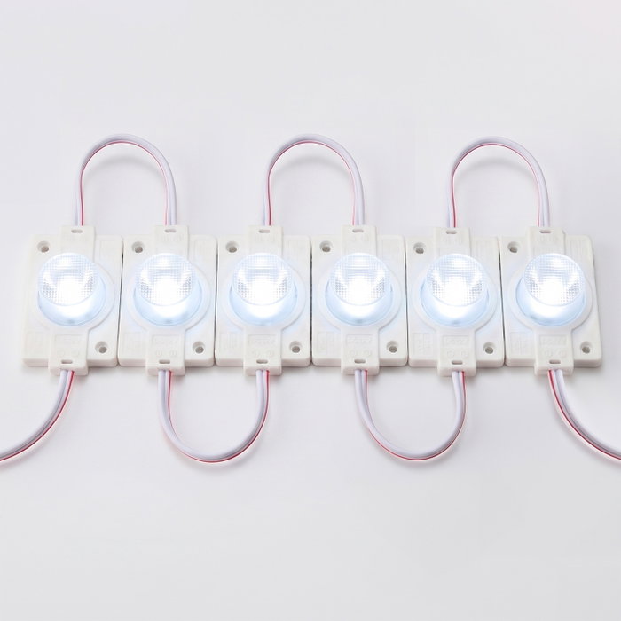 Samsung Module LED SMD3030 2 W 12 V Blanc Froid 6000K IP65